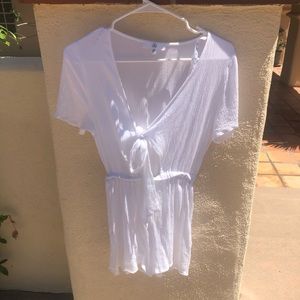 Misguided White Beachy Romper